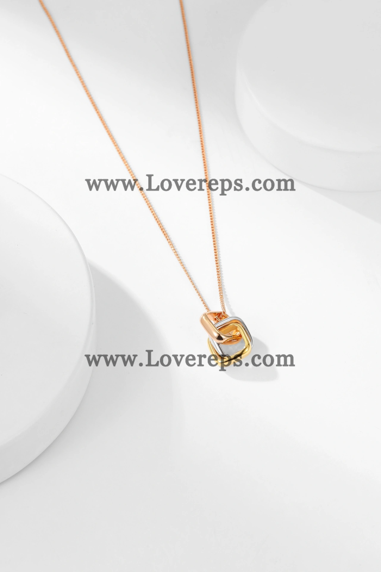 Cartier Trinity Pendant Cushion-Shaped