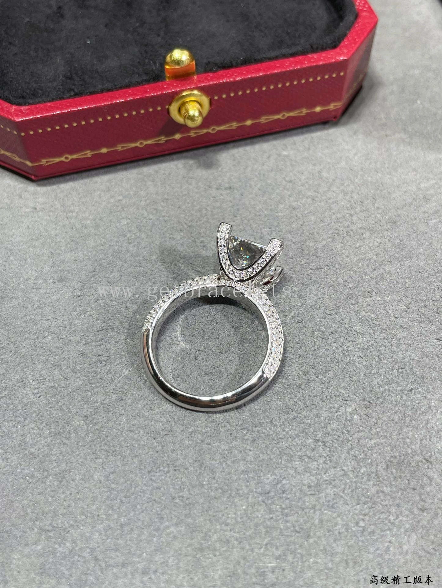 Cartier Wedding Ring with Diamonds