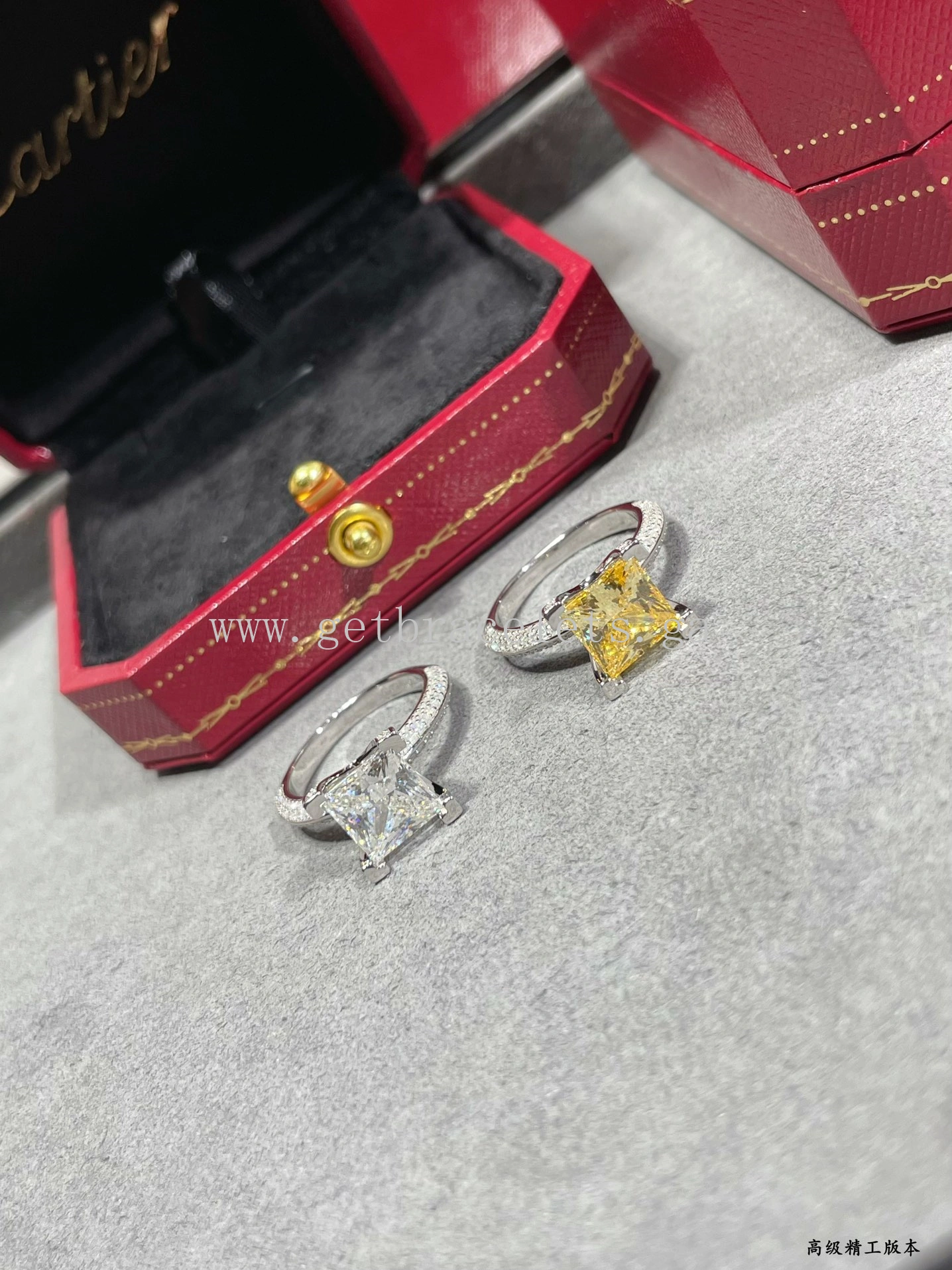 Cartier Wedding Ring with Diamonds