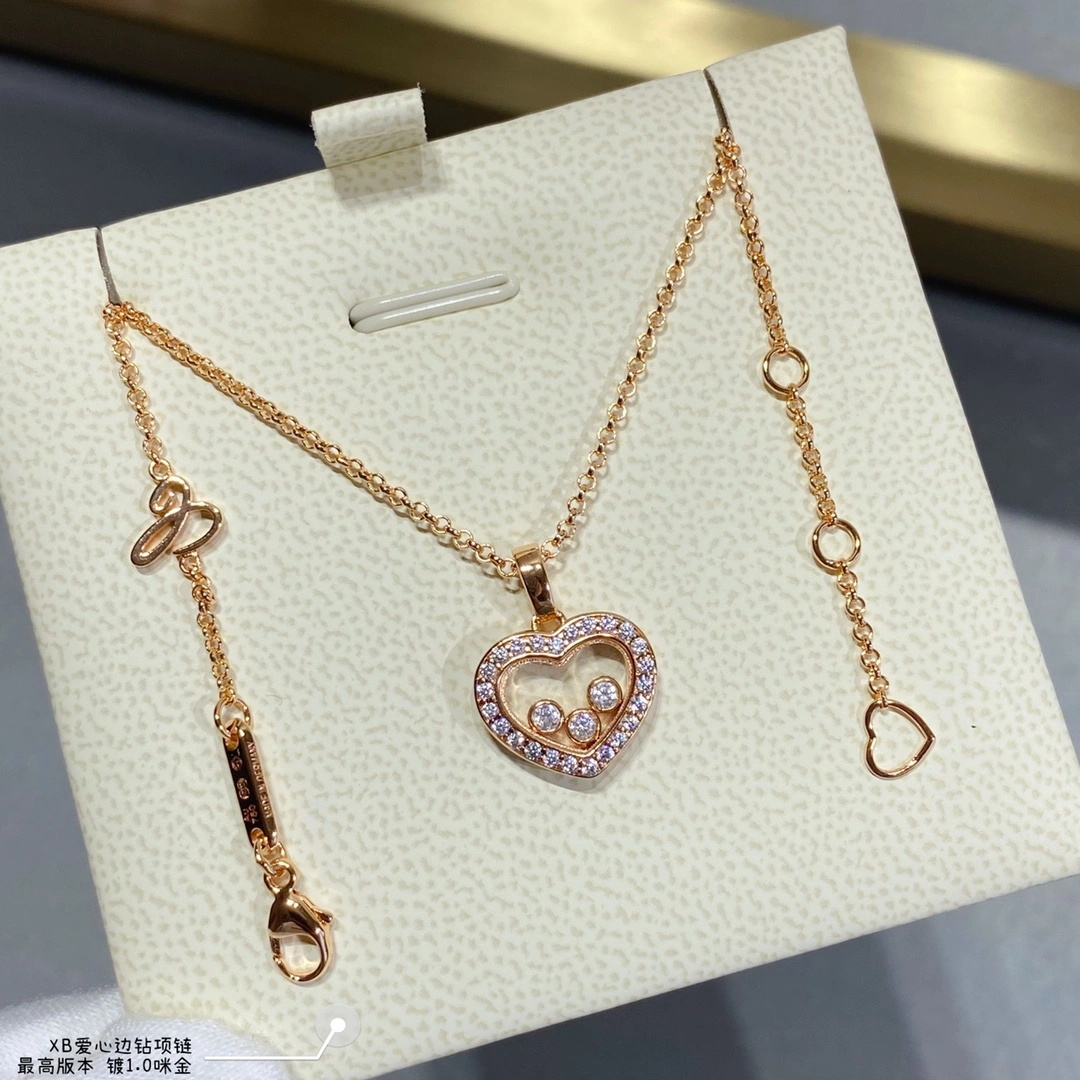 Chopard Happy Diamonds Icons Pendant Ethical Rose Gold