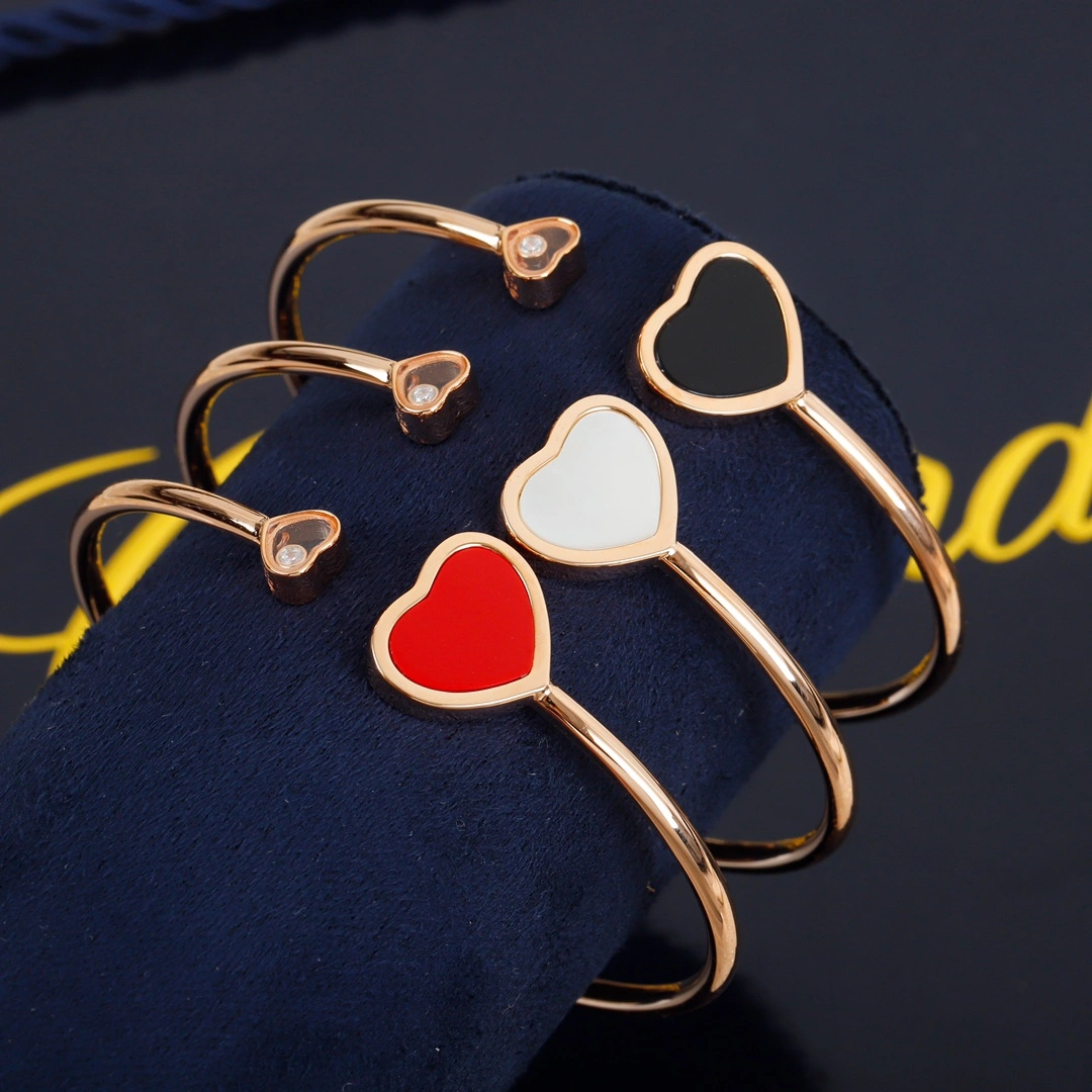 Chopard Happy Hearts Bangle Champagne Gold