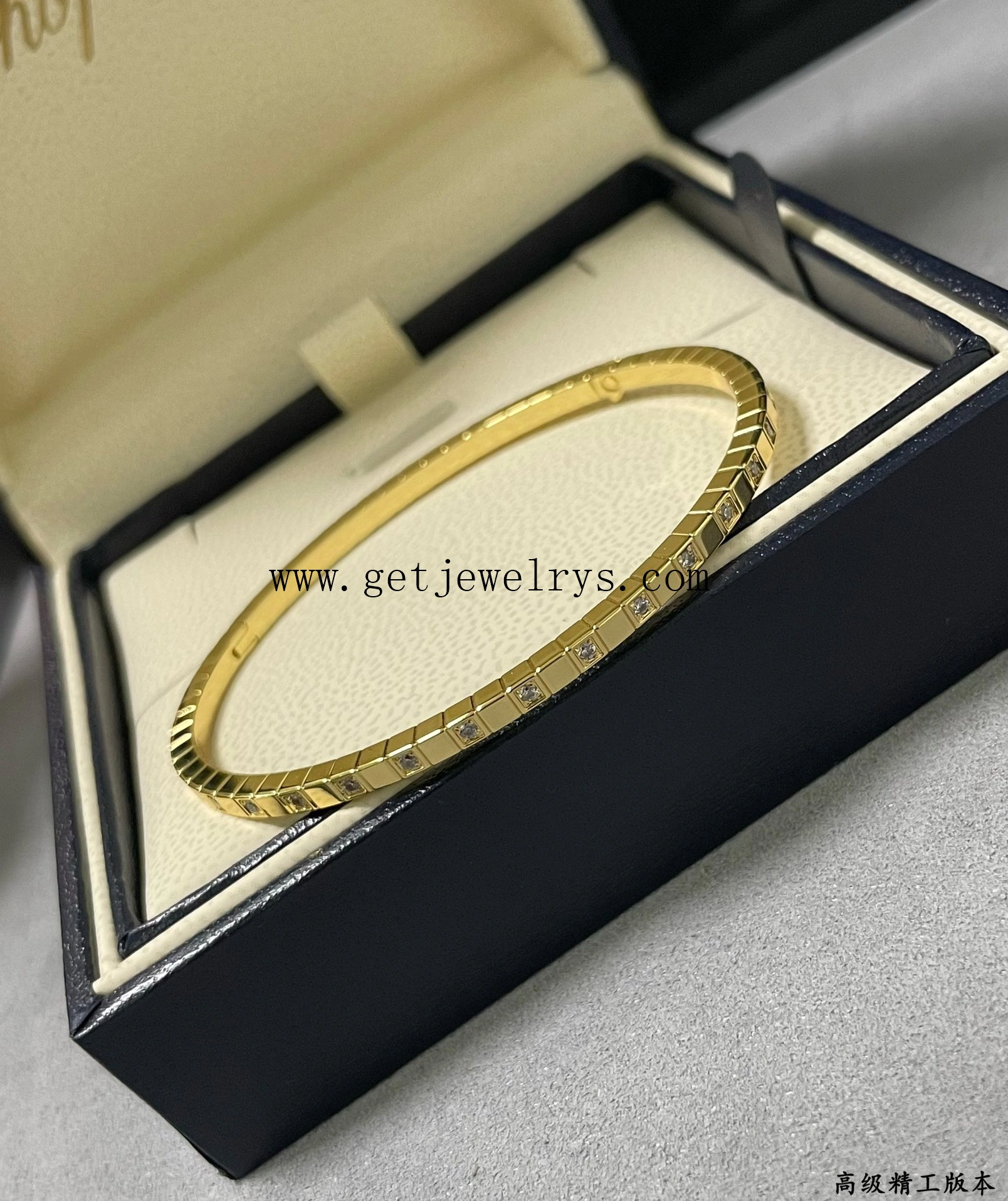 Chopard Ice Cube Bangle Half-set Diamonds