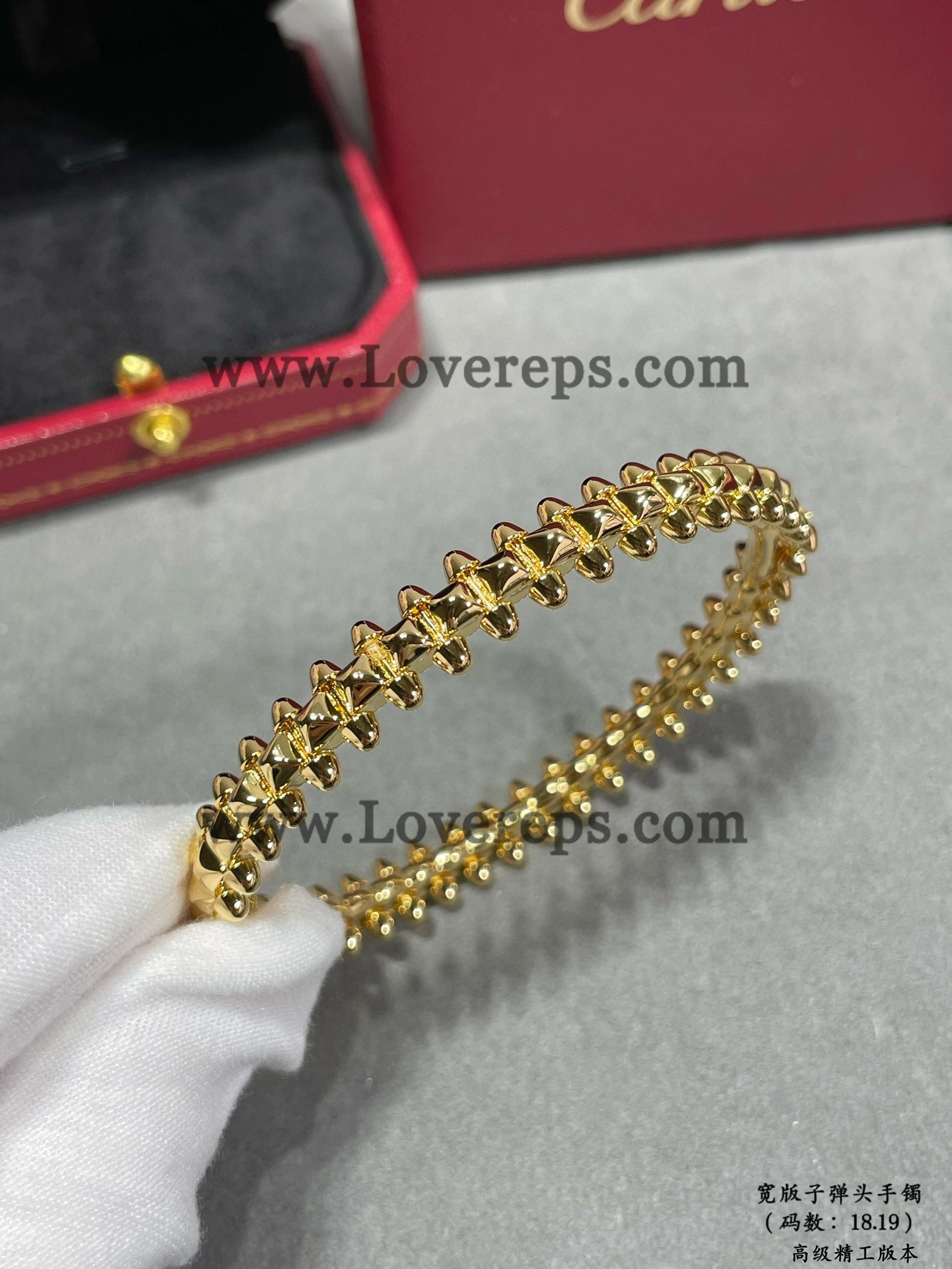 Clash de Cartier Bracelet Medium Model Yellow Gold Rose Gold White Gold(Size 18-19