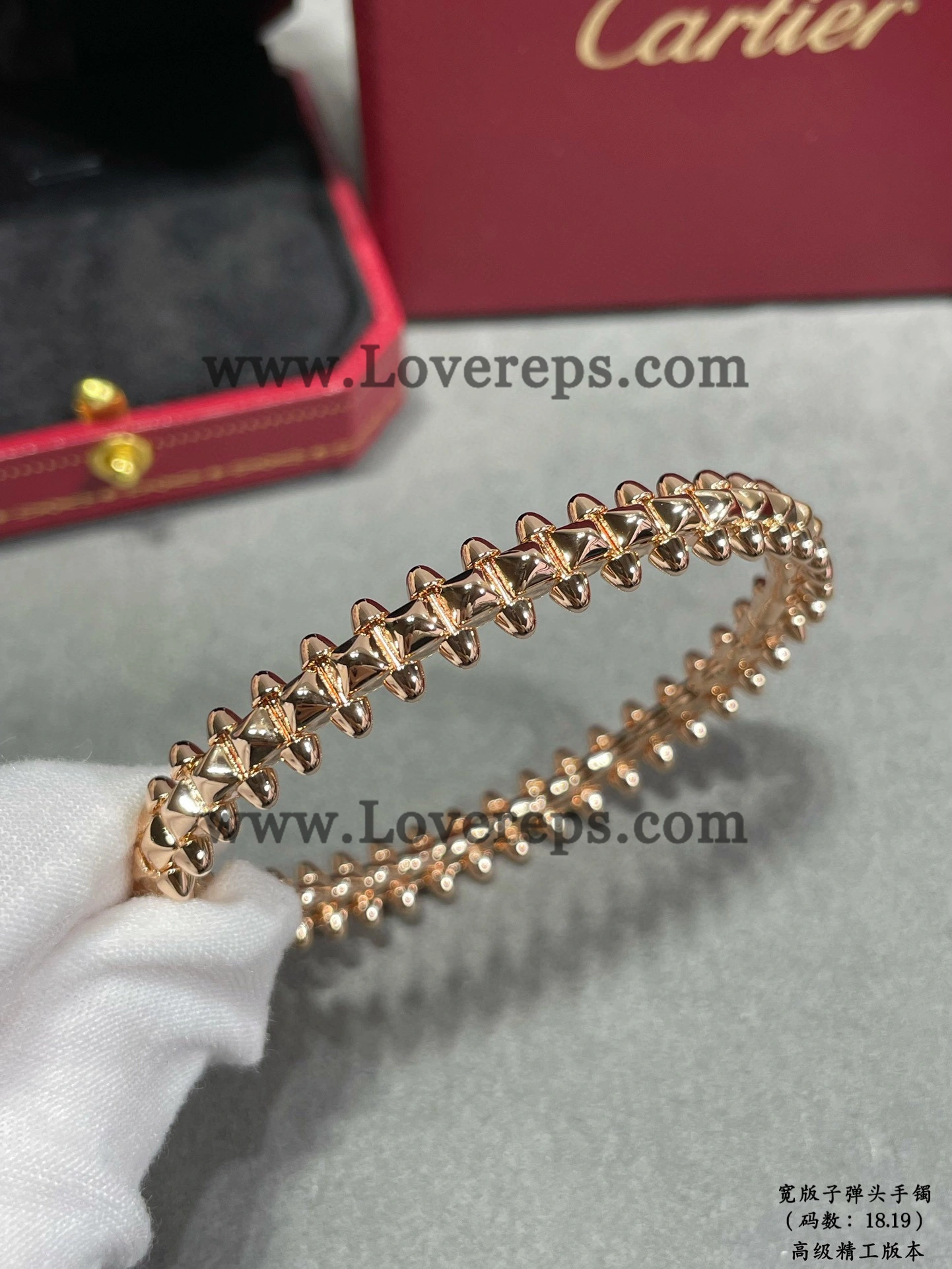 Clash de Cartier Bracelet Medium Model Yellow Gold Rose Gold White Gold(Size 18-19