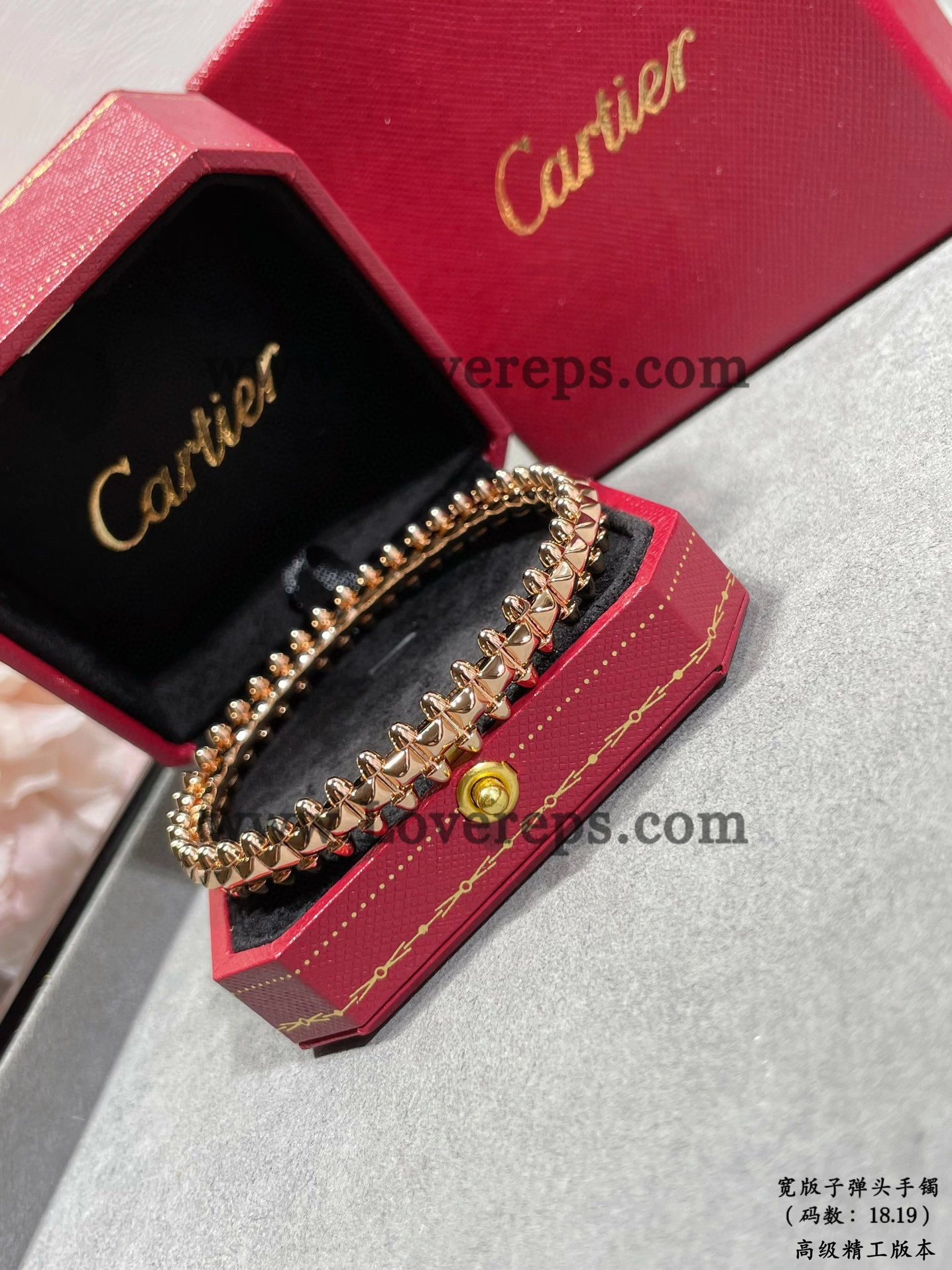 Clash de Cartier Bracelet Medium Model Yellow Gold Rose Gold White Gold(Size 18-19
