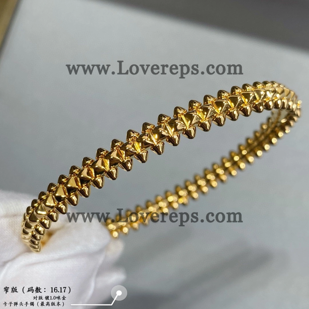 Clash de Cartier Bracelet Small Model Yellow Gold Rose Gold White Gold(Size16-17