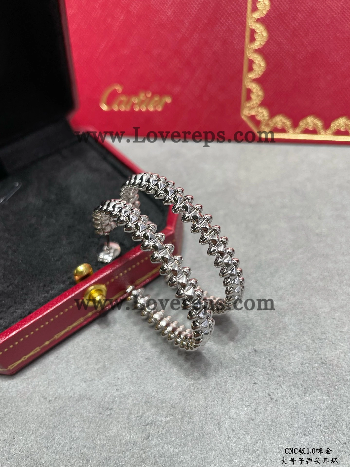 Clash de Cartier Earrings Large Model Yellow Gold Rose Gold White Gold