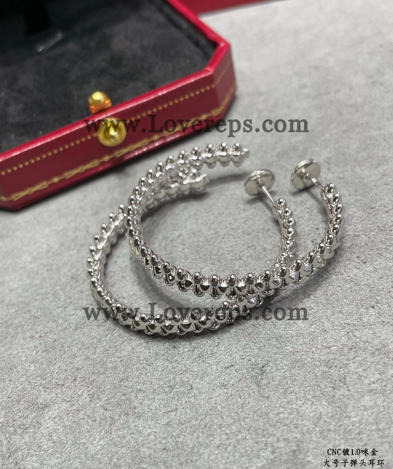 Clash de Cartier Earrings Large Model Yellow Gold Rose Gold White Gold