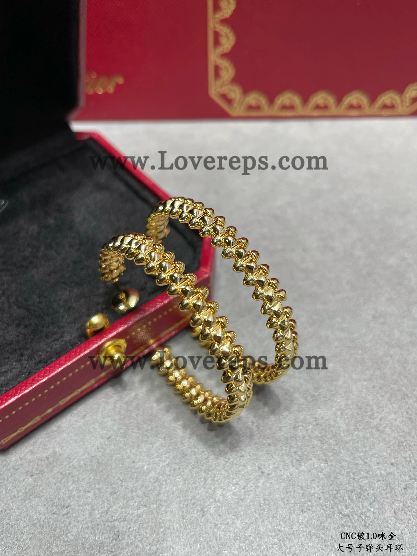 Clash de Cartier Earrings Large Model Yellow Gold Rose Gold White Gold