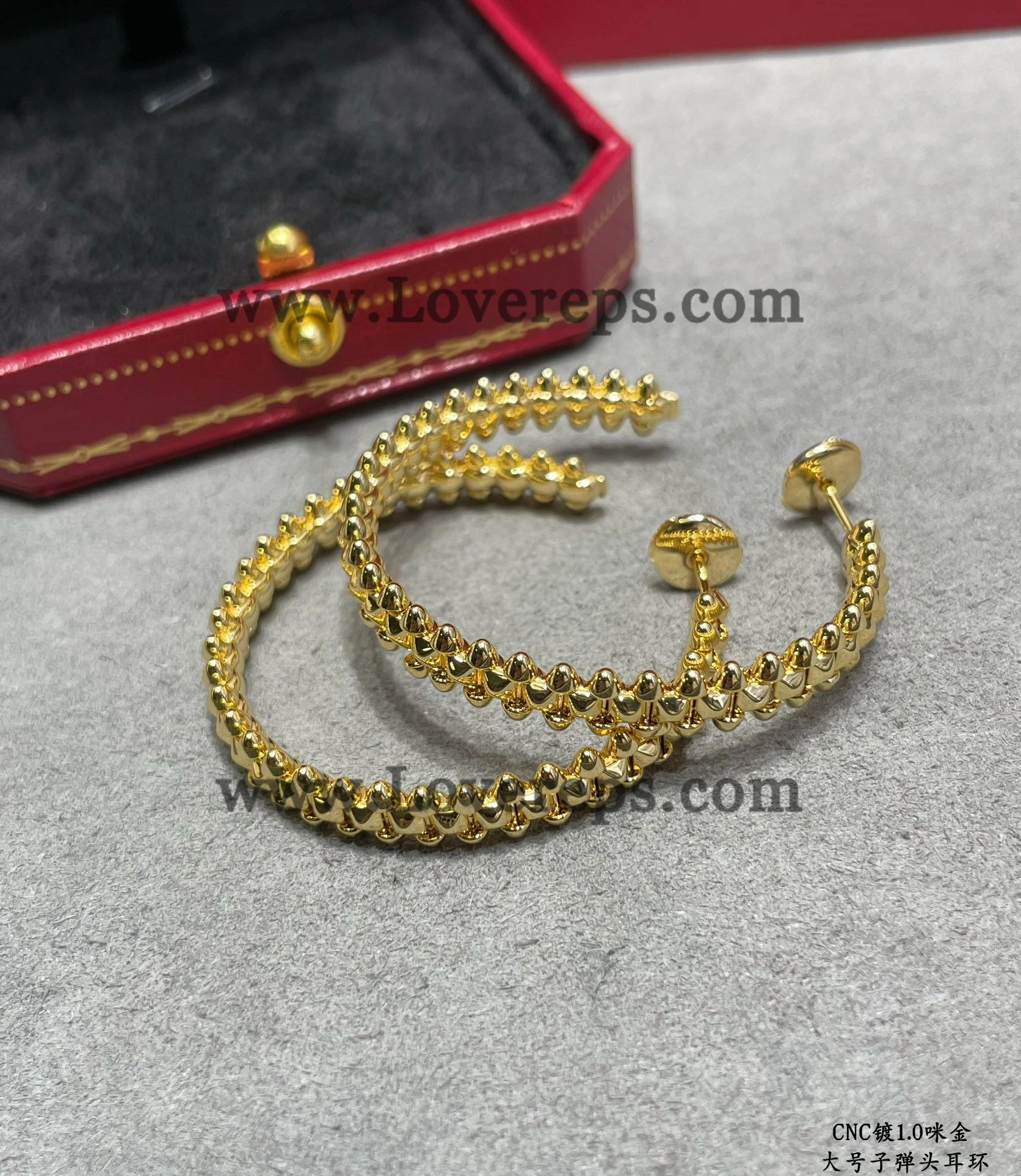 Clash de Cartier Earrings Large Model Yellow Gold Rose Gold White Gold