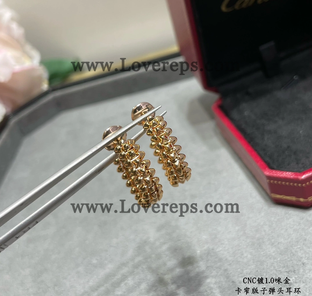 Clash de Cartier Earrings Small Model Yellow Gold Rose Gold White Gold