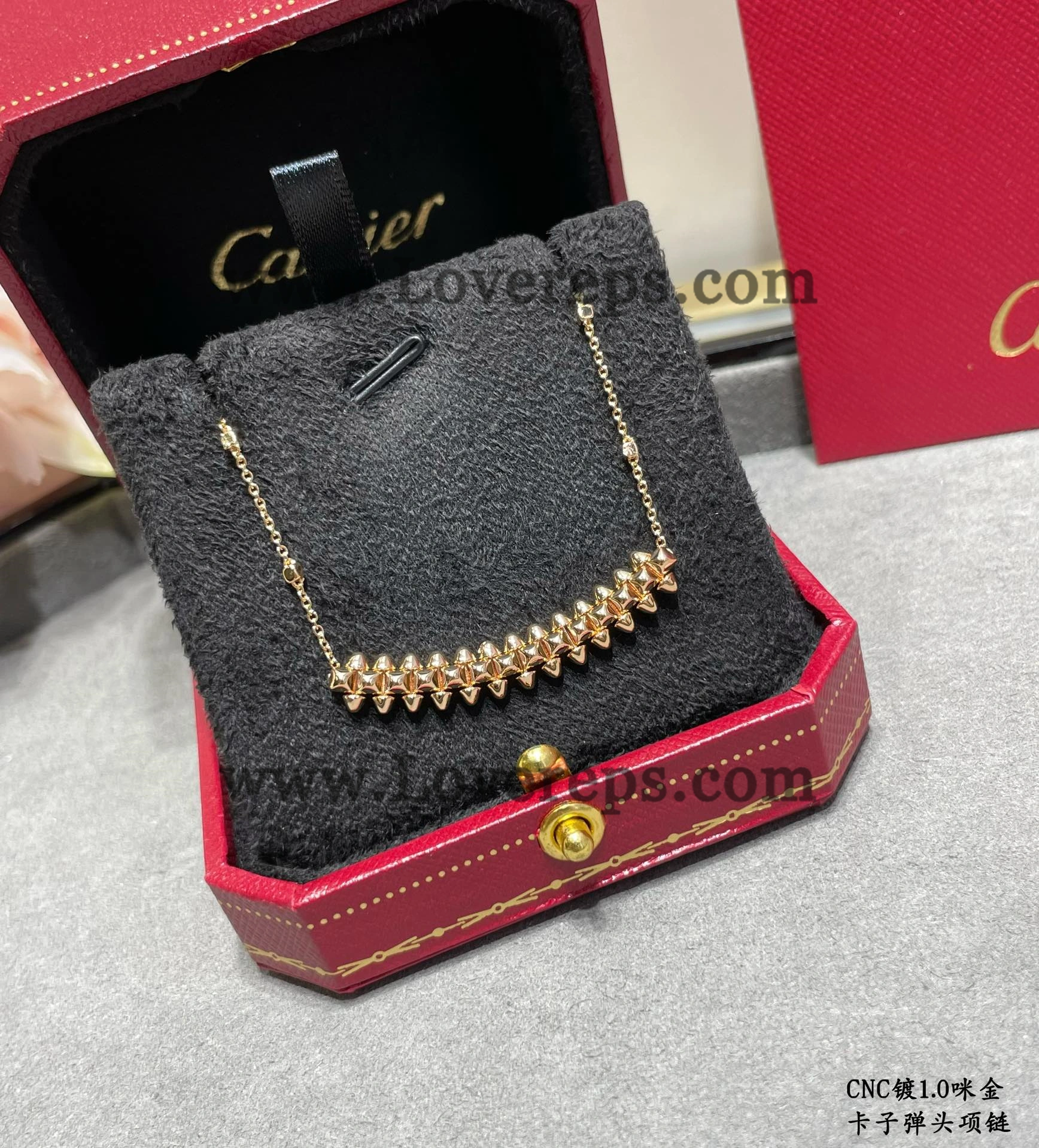 Clash de Cartier Necklace Small Model Yellow Gold Rose Gold White Gold