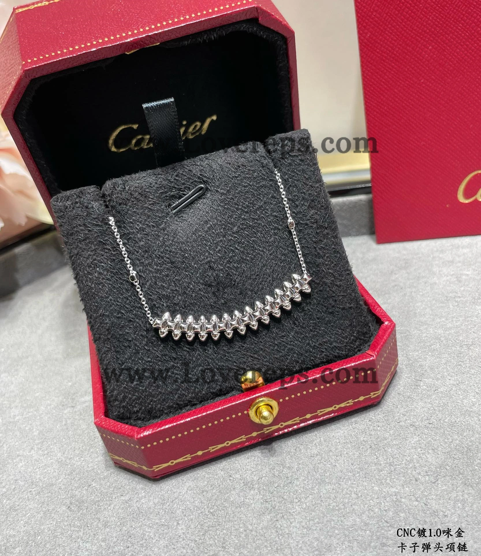 Clash de Cartier Necklace Small Model Yellow Gold Rose Gold White Gold