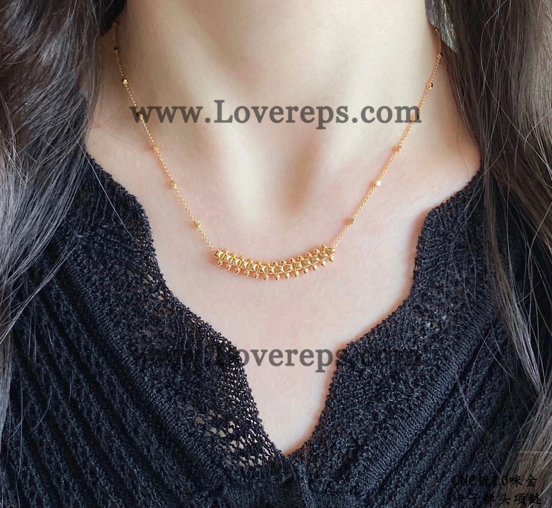 Clash de Cartier Necklace Small Model Yellow Gold Rose Gold White Gold