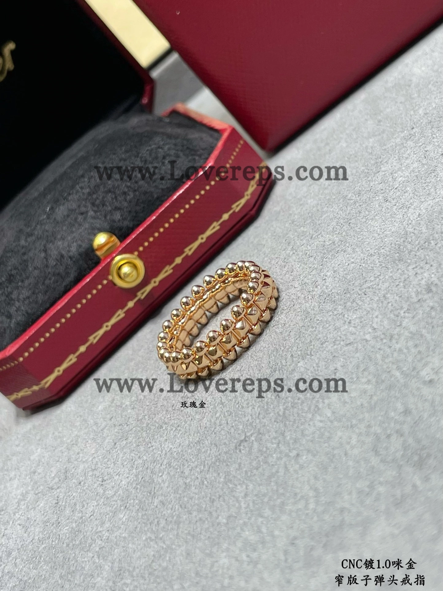 Clash de Cartier Ring Small Model Yellow Gold Rose Gold White Gold