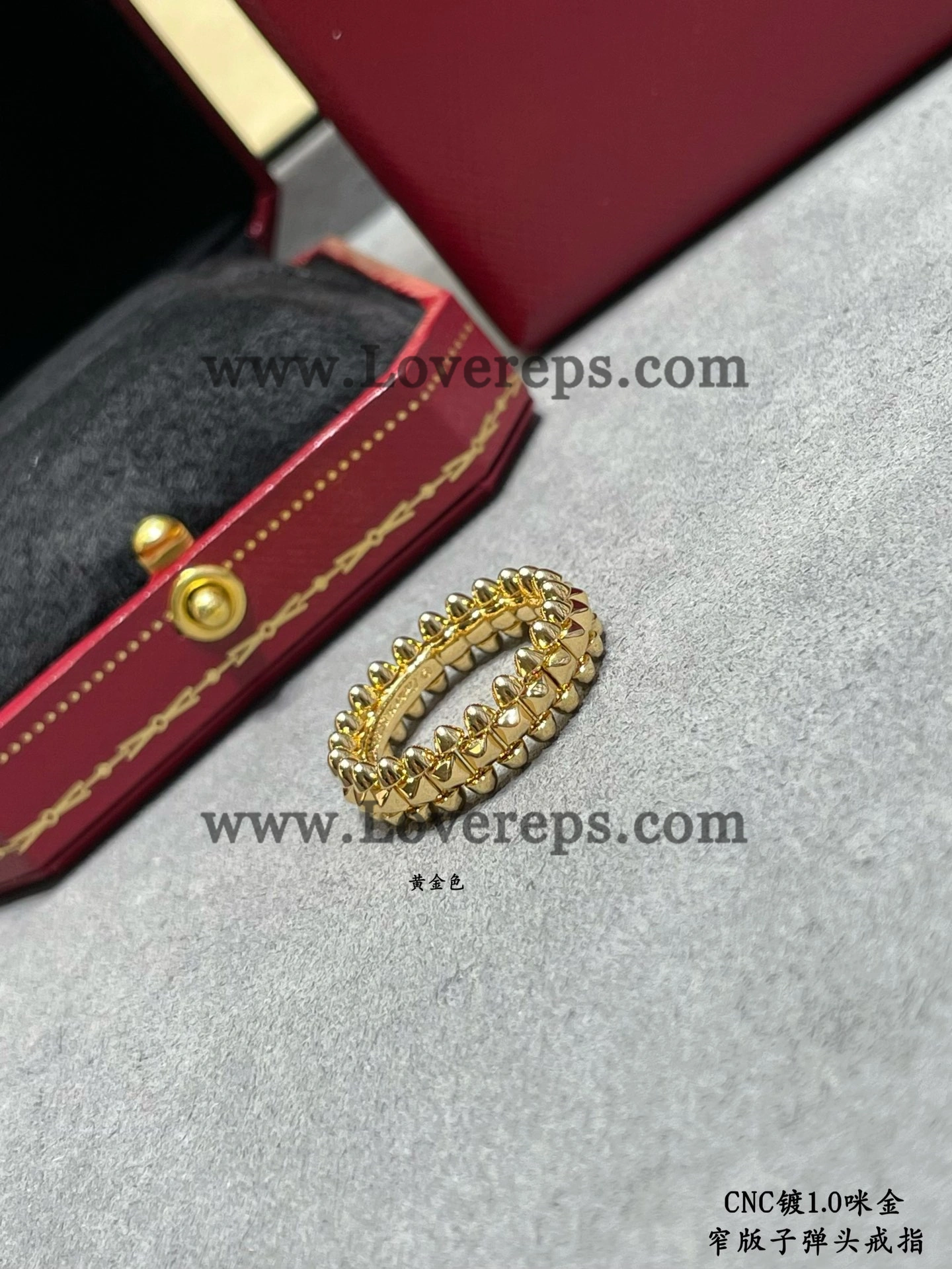 Clash de Cartier Ring Small Model Yellow Gold Rose Gold White Gold