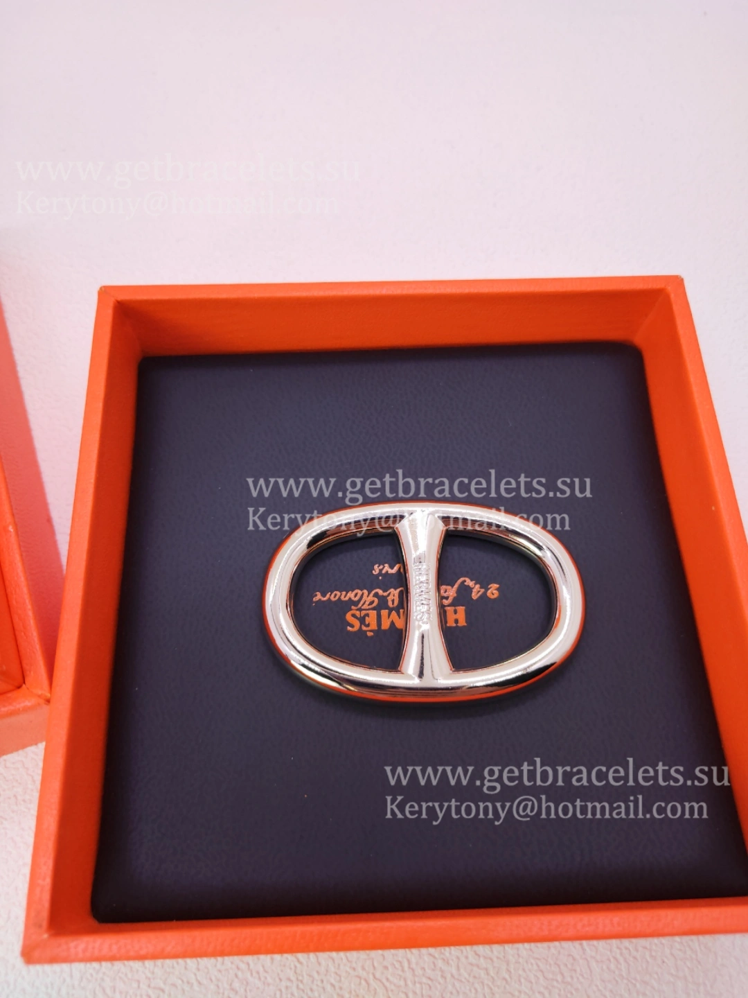 Design Classy Hermes Chaine D’Ancre Scarf Ring Buckle in White Gold Yellow Gold Rose Gold
