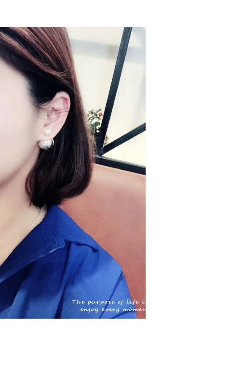 Dior Latest Style Christian Dior Tribales Planet Design Yellow Gold-Pearl Earrings For Womens For Sale