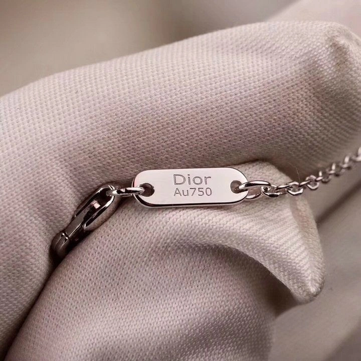 Dior Rose Des Vents 925 Sterling Silver Eight Pointed Star Pendant Ladies Diamonds Bracelet JRDV95031_0000