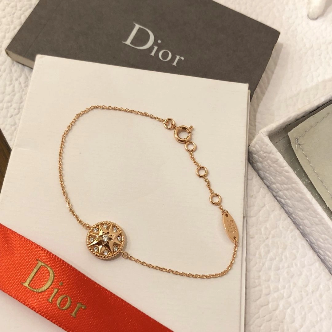 Dior Yellow Gold Plated Jewellery For Ladies, Rose Des Vents Jewellery Set Price Malaysia, Most Fashion DiorNecklace Bracelet