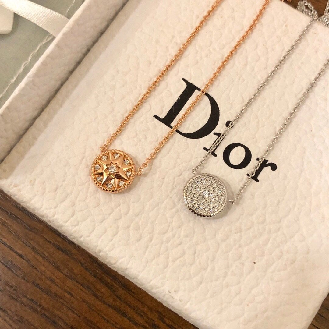 Dior Yellow Gold Plated Jewellery For Ladies, Rose Des Vents Jewellery Set Price Malaysia, Most Fashion DiorNecklace Bracelet