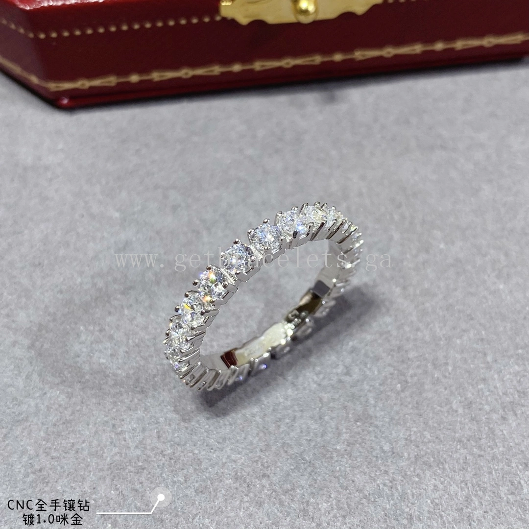 Essential De Cartier Wedding Diamonds Ring Bracelet White Gold