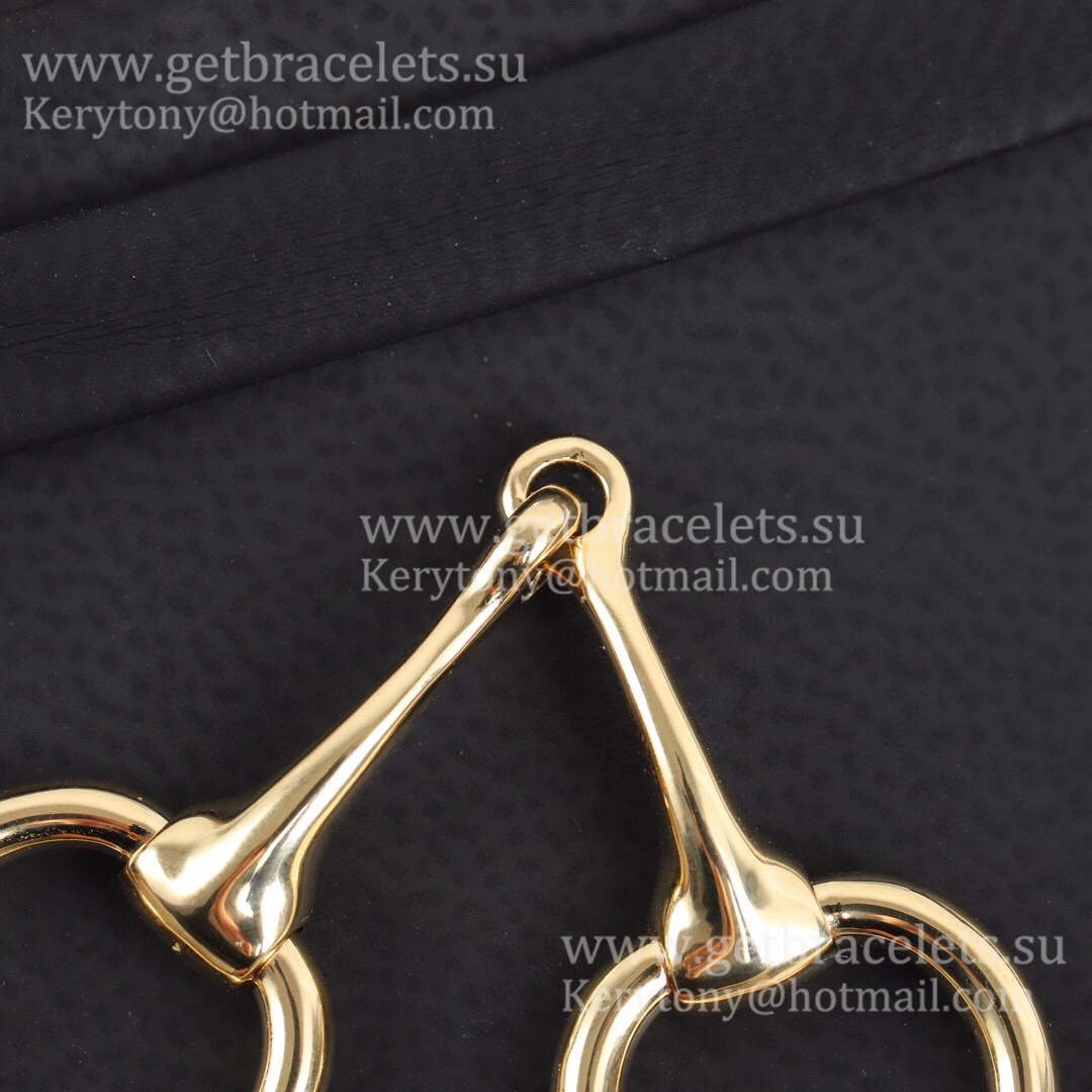 Fine Jewelry Hermes Small Mors Scarf Ring Buckle in Rose Gold