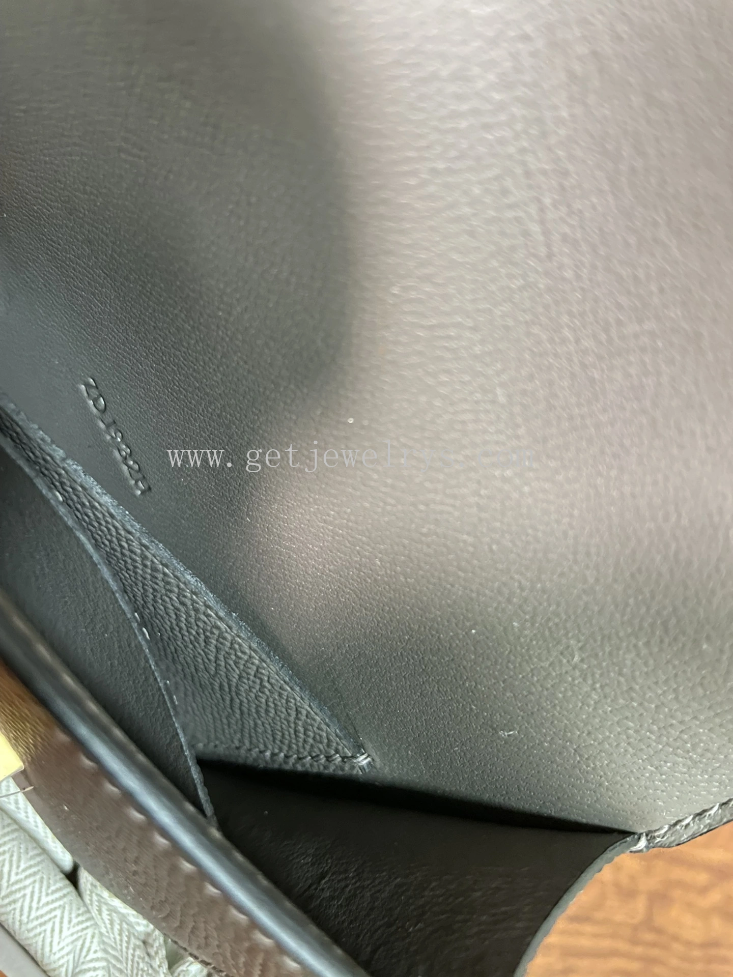 Handmade Hermes Constance Slim Wallet Belt Bag In Epsom Calfskin Grey-2