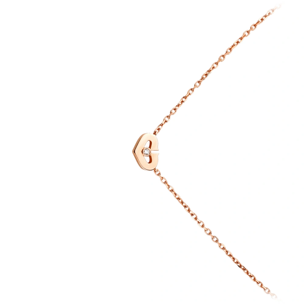 Heart Of Cartier Pendant, Small Model Pink Gold, Diamond B3040400