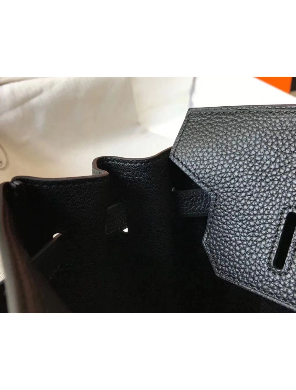 Hermes Birkin 30cm Bag In Black Clemence Leather PHW