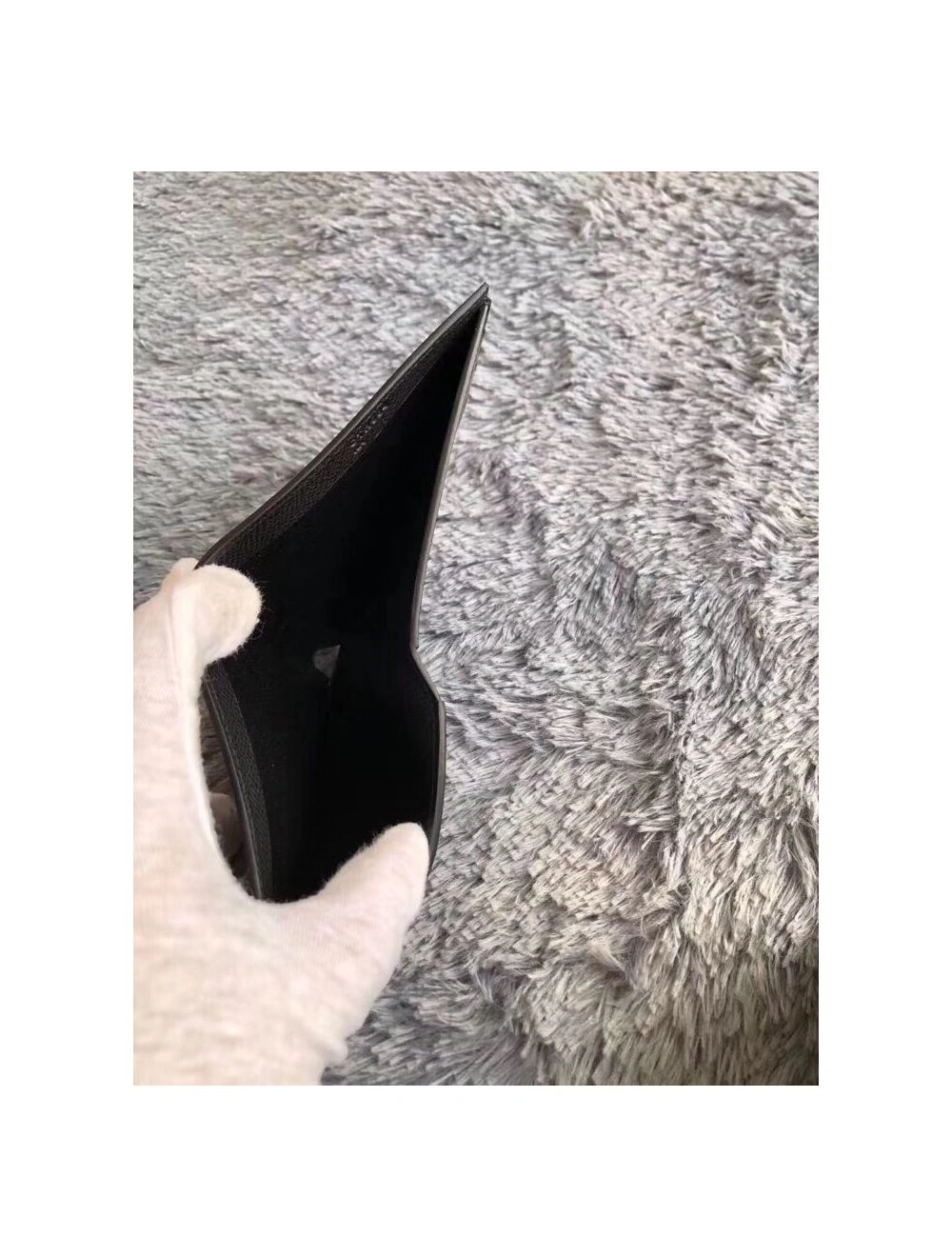 Hermes Black MC2 Copernic Compact Wallet