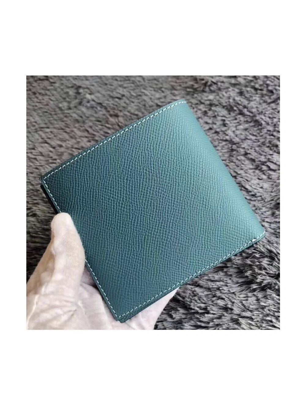 Hermes Blue Jean MC2 Copernic Compact Wallet