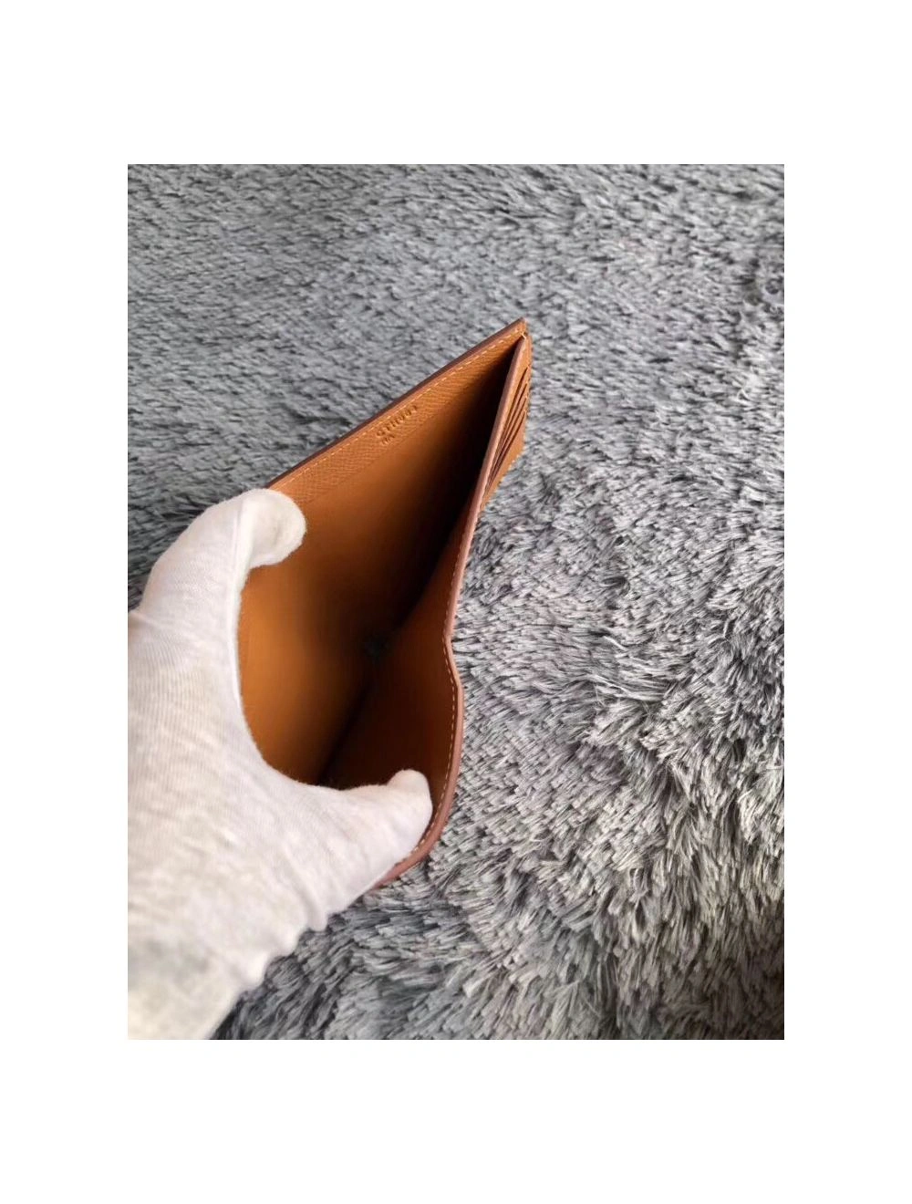 Hermes Brown MC2 Copernic Compact Wallet