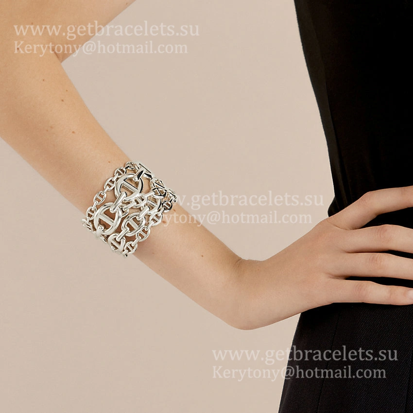 Hermes Chaine D’Ancre Enchainee Bracelet Silver Yellow Gold Rose Gold Low Price Sale