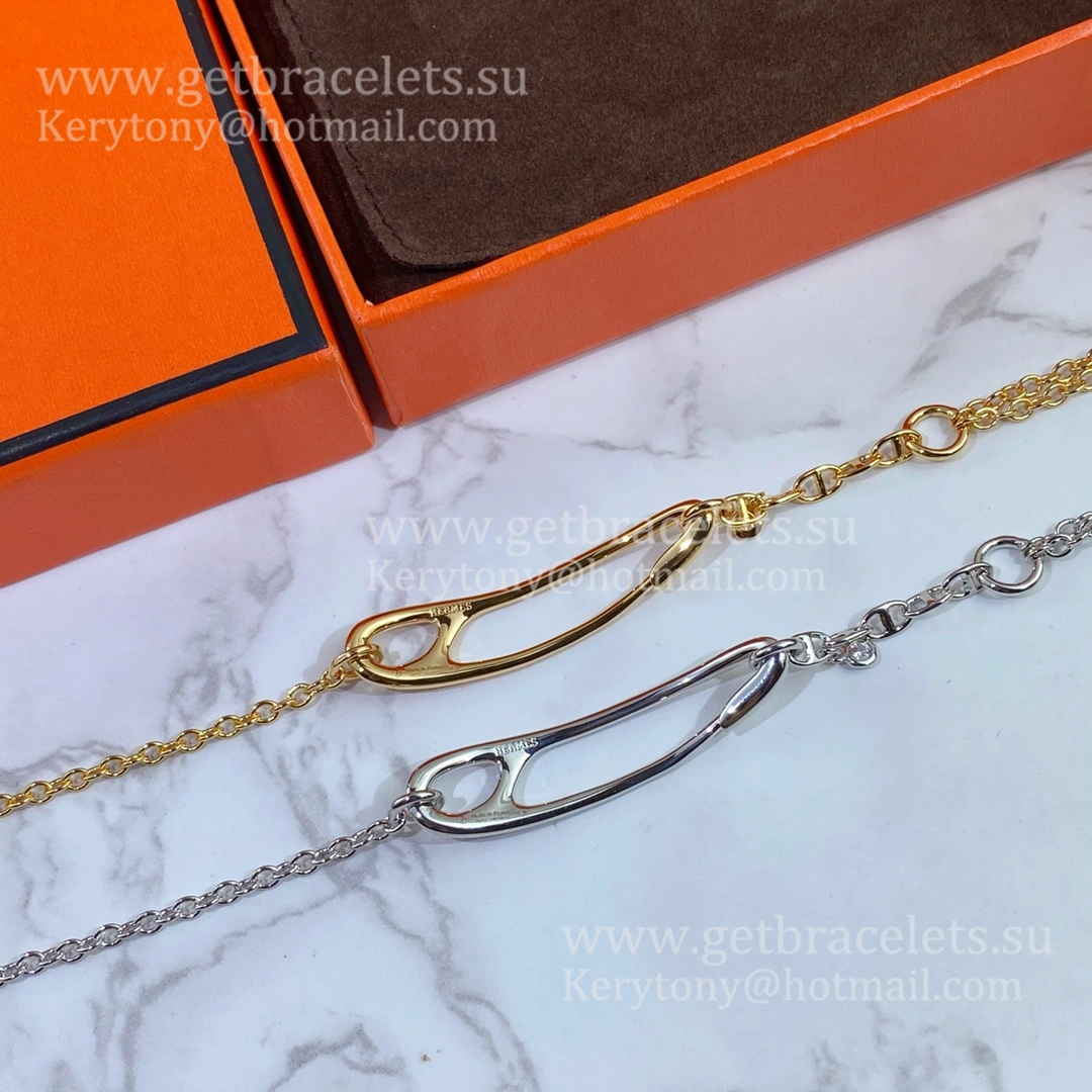 Hermes Chaine D’Ancre Punk Bracelet With 1 Diamond Cheap Jewellery