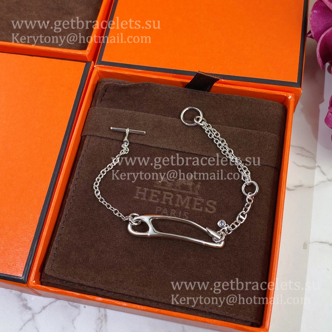 Hermes Chaine D’Ancre Punk Bracelet With 1 Diamond Cheap Jewellery