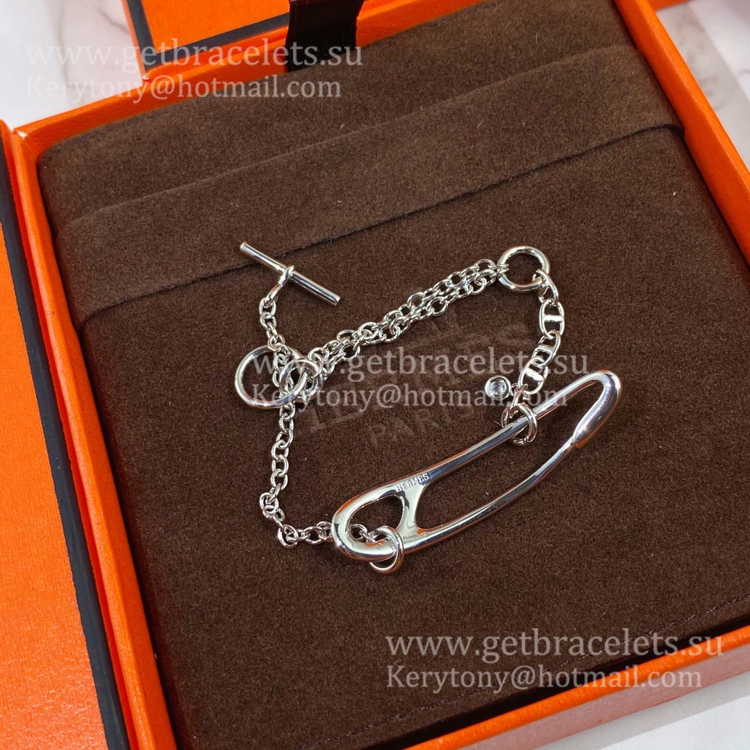 Hermes Chaine D’Ancre Punk Bracelet With 1 Diamond Cheap Jewellery