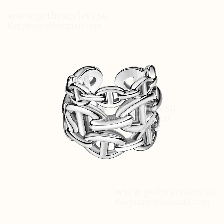 Hermes Chaine d’ancre Enchainee Rings White Gold Yellow Gold Rose Gold Hot Selling Jewellery Online
