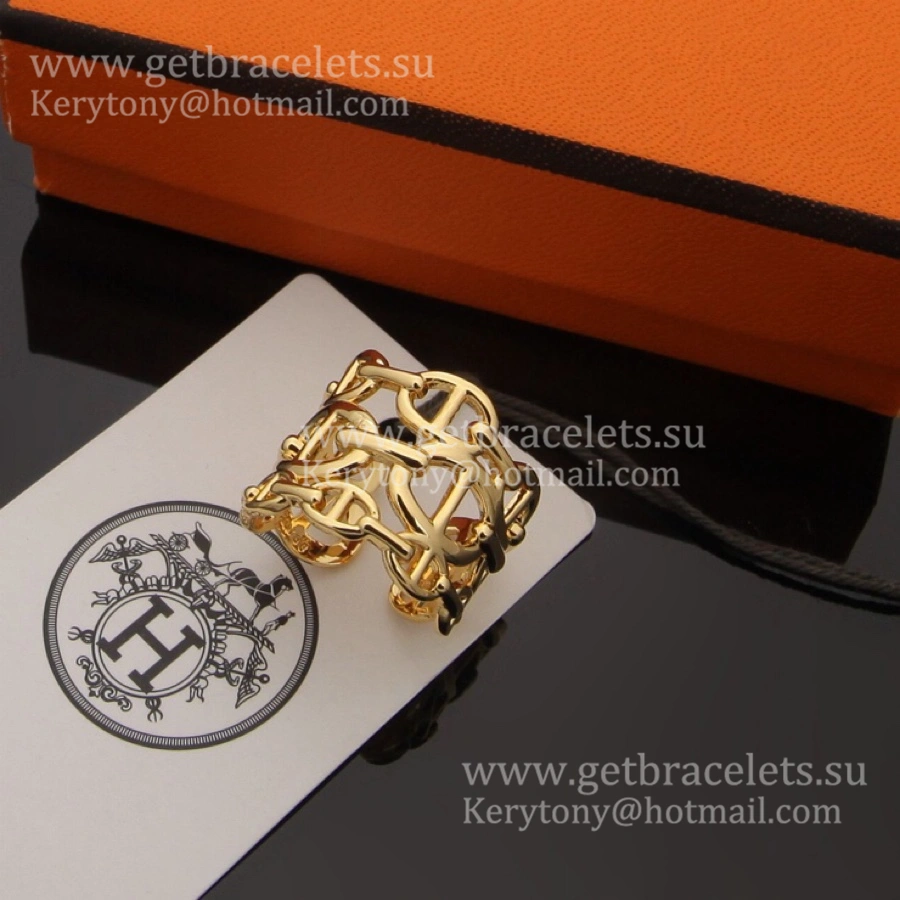 Hermes Chaine d’ancre Enchainee Rings White Gold Yellow Gold Rose Gold Hot Selling Jewellery Online