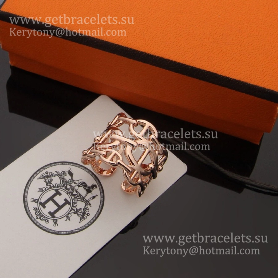 Hermes Chaine d’ancre Enchainee Rings White Gold Yellow Gold Rose Gold Hot Selling Jewellery Online