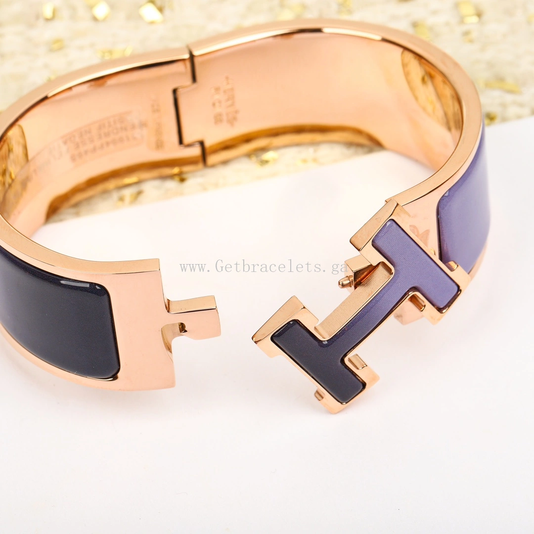 Hermes Clic Clac Bracelet 2cm MM Size Rose Gold Yellow Gold White Gold