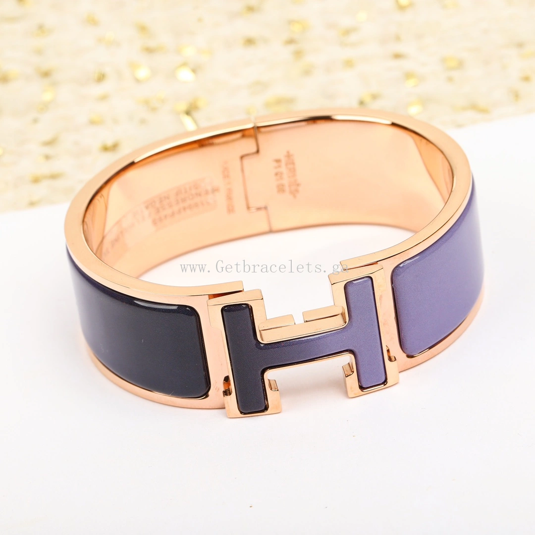 Hermes Clic Clac Bracelet 2cm MM Size Rose Gold Yellow Gold White Gold