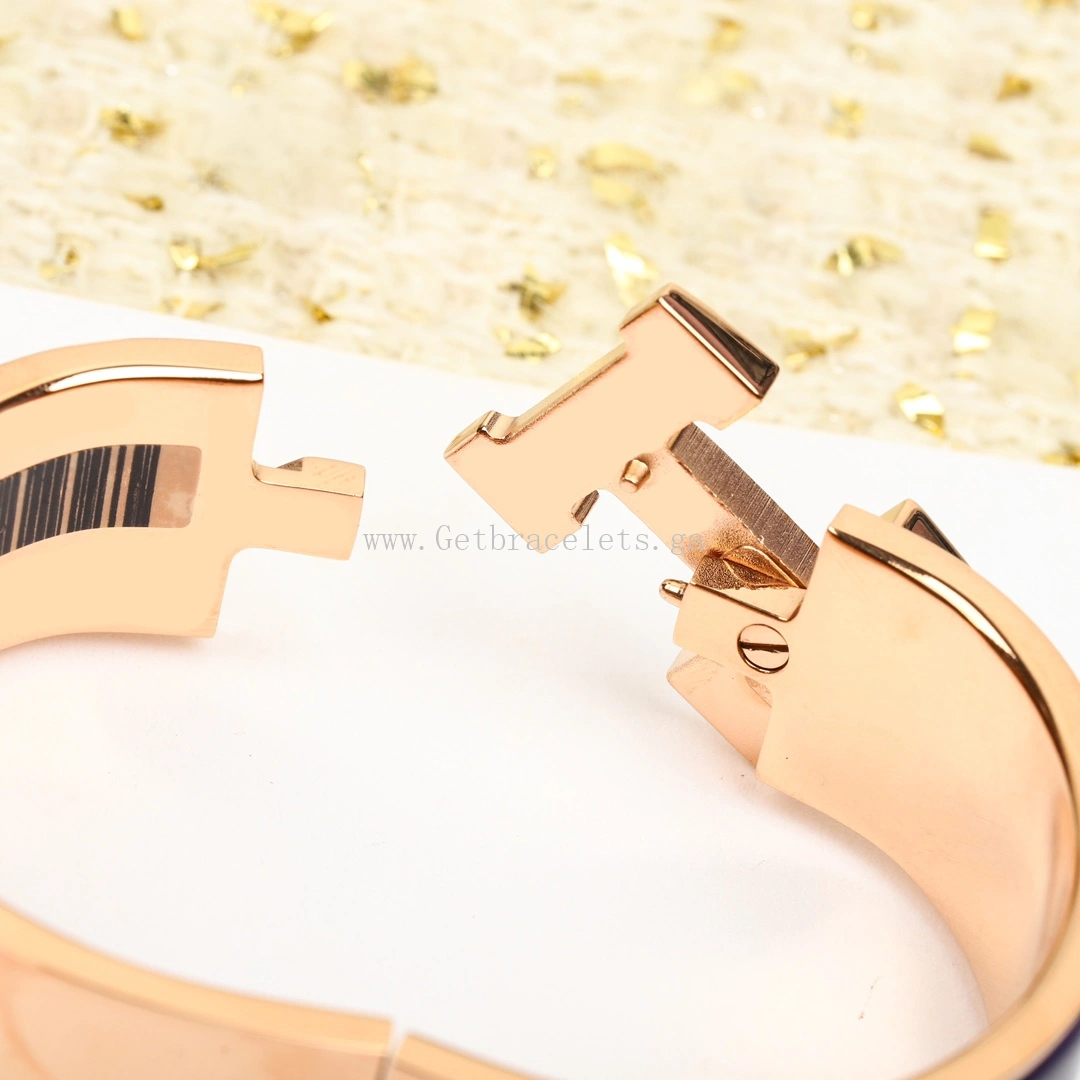 Hermes Clic Clac Bracelet 2cm MM Size Rose Gold Yellow Gold White Gold