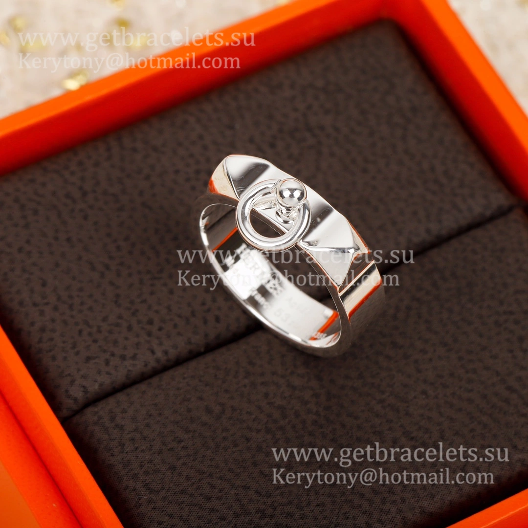 Hermes Collier de Chien Ring in Sliver Mother’s Day Gift
