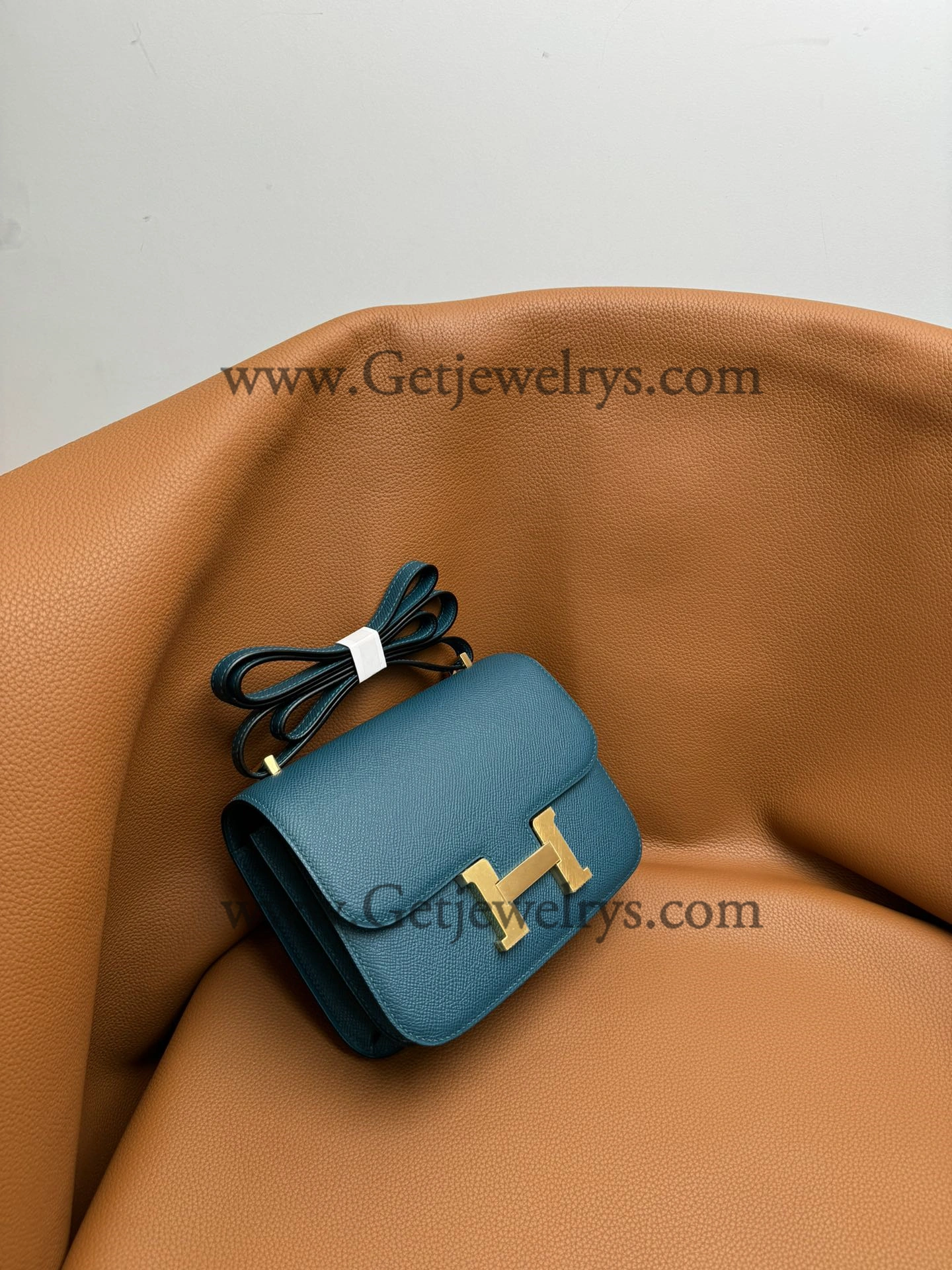 Hermes Constance 18cm Colvert Epsom Leather Bag with Gold Hardware