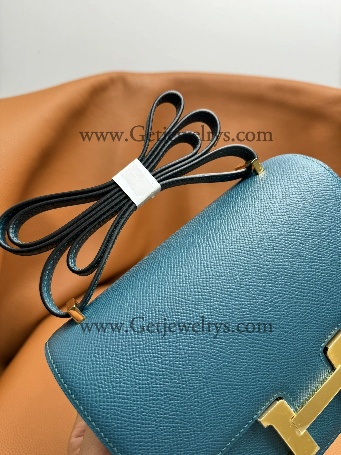 Hermes Constance 18cm Colvert Epsom Leather Bag with Gold Hardware