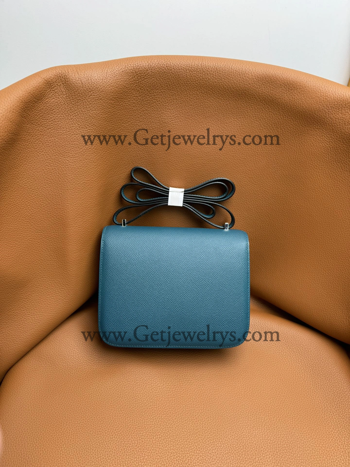 Hermes Constance 18cm Colvert Epsom Leather Bag with Silver Hardware