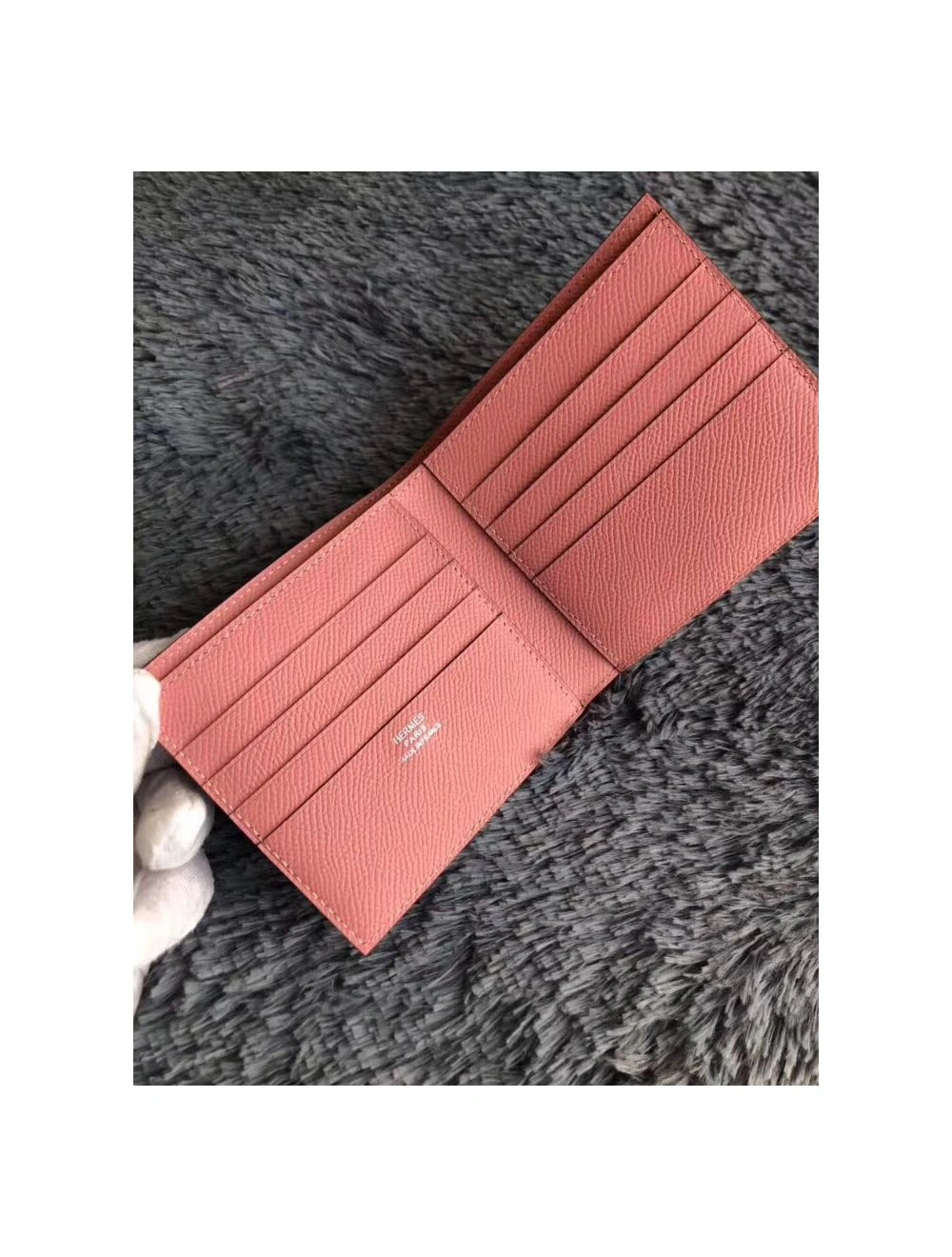Hermes Crevette MC2 Copernic Compact Wallet