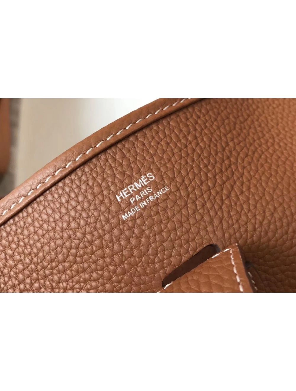 Hermes Evelyne III 29 PM Bag In Gold Clemence Leather