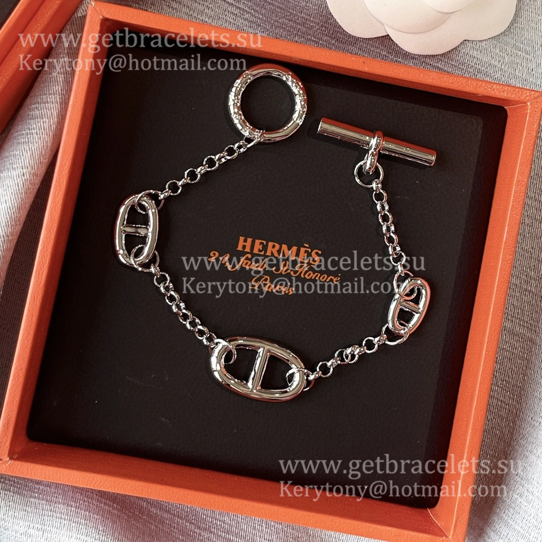 Hermes Farandole Bracelet in Sliver Gift High-End Fine Women